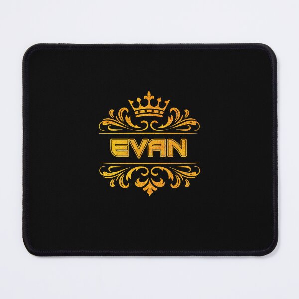 Item preview, Evan Personalized Funny & Unique Custom Name Design with Crown designed and sold by Watsonarts.