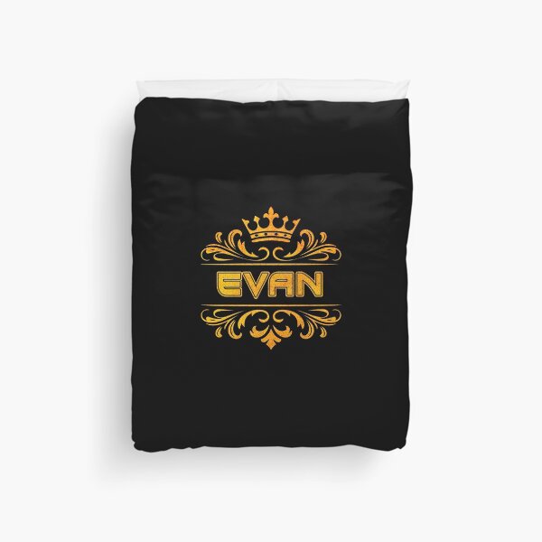 Item preview, Evan Personalized Funny & Unique Custom Name Design with Crown designed and sold by Watsonarts.