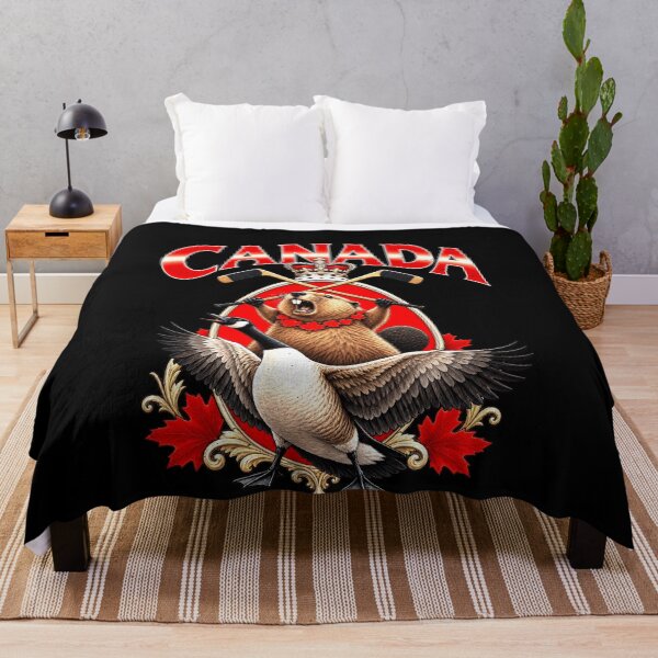Item preview, CANADA Wildlife Hockey Emblem designed and sold by elderberry.