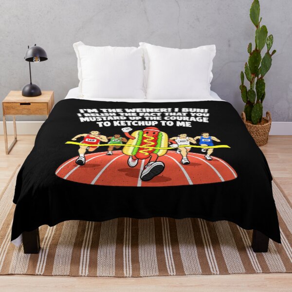 Item preview, Funny I'm The Weiner I Bun Hot Dog Race Pun Art designed and sold by elderberry.