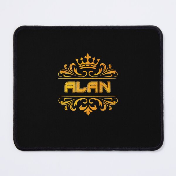 Item preview, Alan Personalized Funny & Unique Custom Name Design with Crown designed and sold by Watsonarts.