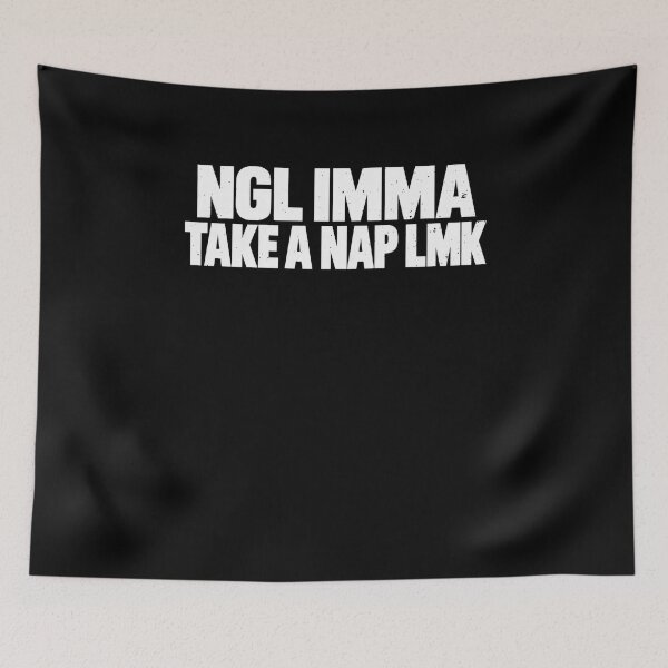 Item preview, Take A Nap LMK Casual Slang Humor designed and sold by elderberry.