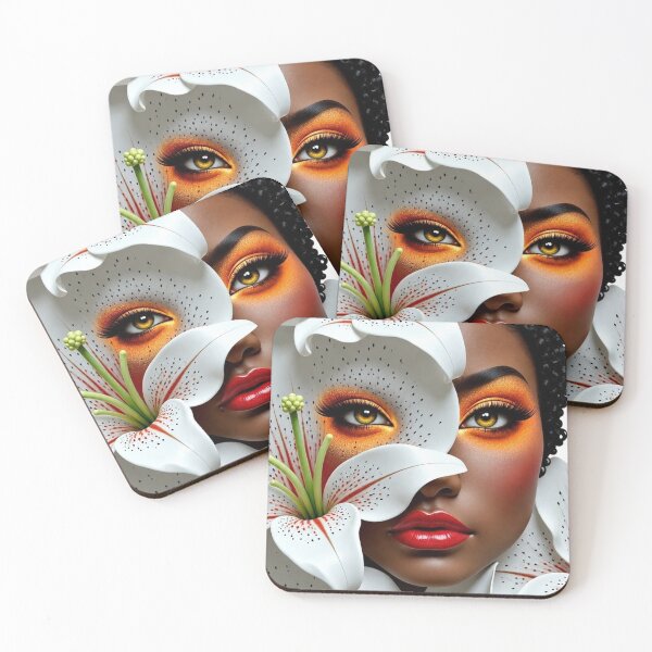 Item preview, Goden Eye Lily Queen - Fantasy Portrait designed and sold by LC&LCPlatform.
