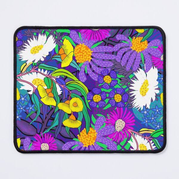 Item preview, Aussie Flora - mauves designed and sold by Georgie Sharp.