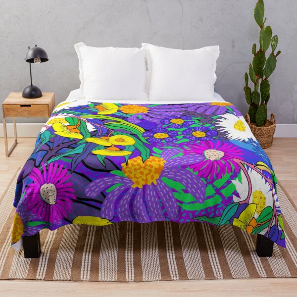 Item preview, Aussie Flora - mauves designed and sold by Georgie Sharp.
