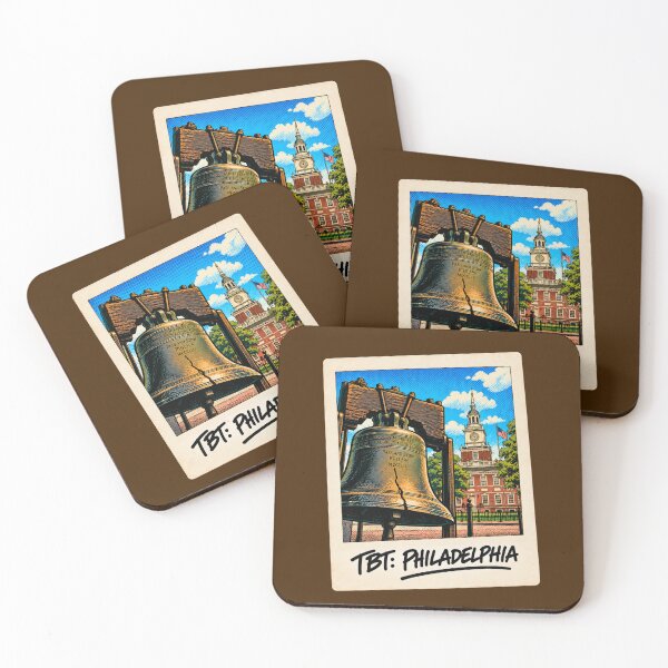Item preview, TBT: Philadelphia - Liberty Bell – Vintage Polaroid Pop Art designed and sold by ByJeffro.