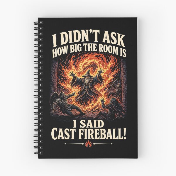 Item preview, I Said Cast Fireball designed and sold by abby-thorns.