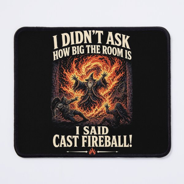 Item preview, I Said Cast Fireball designed and sold by abby-thorns.
