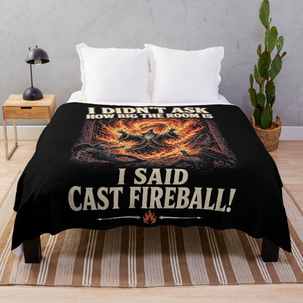 Item preview, I Said Cast Fireball designed and sold by abby-thorns.