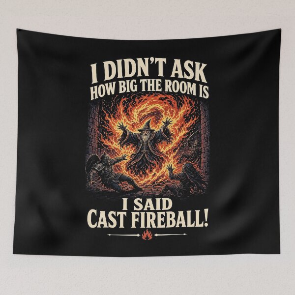 Item preview, I Said Cast Fireball designed and sold by abby-thorns.
