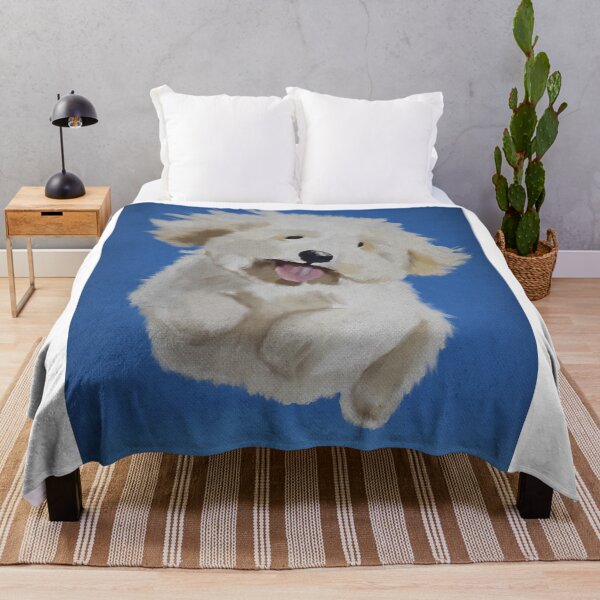 Item preview, Coton Yuza portrait painting  designed and sold by thehat24.
