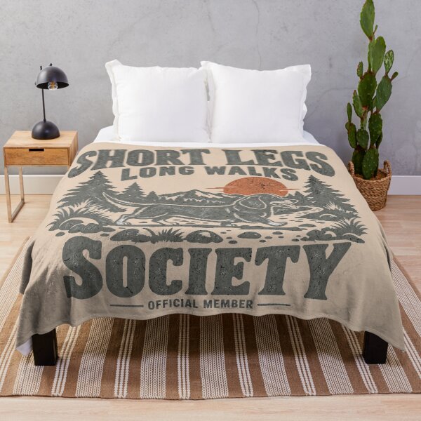 Item preview, Short Legs Long Walks Society Dachshund designed and sold by Bossy Dogs Co..