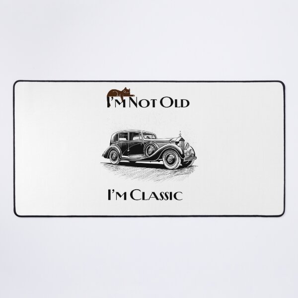 Item preview, I’m Not Old, I’m Gold – Funny Vintage Cat Lover Design designed and sold by falconaro.