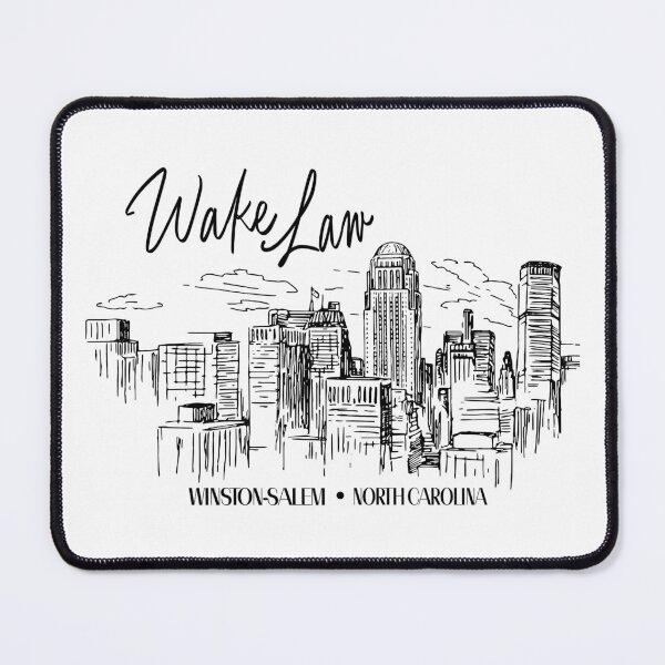 Item preview, Wake Law Winston-Salem Skyline designed and sold by gracecmoh.