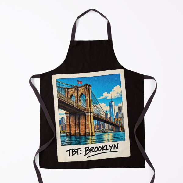 Item preview, TBT: Brooklyn – Brooklyn Bridge – Vintage Polaroid Pop Art designed and sold by ByJeffro.