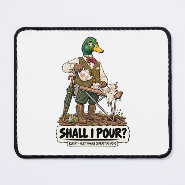 Item preview, Rupert the Mallard: Shall I Pour? designed and sold by BotherBox.