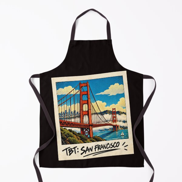 Item preview, TBT: San Francisco - Golden Gate Bridge – Vintage Polaroid Pop Art  designed and sold by ByJeffro.