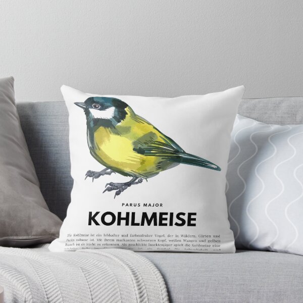 Item preview, Great Tit, Parus Major, bird designed and sold by toycruisers_merch-butze.
