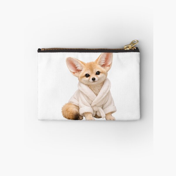 Item preview, Fennec Fox Fluffy Bathrobe designed and sold by Sillytoe.