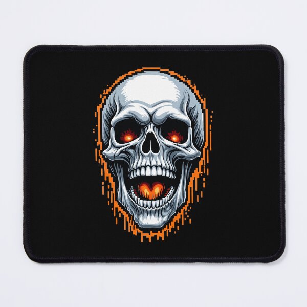 Item preview, Scary Skull — Skull with Flaming Eyes designed and sold by Bonnes Fêtes.