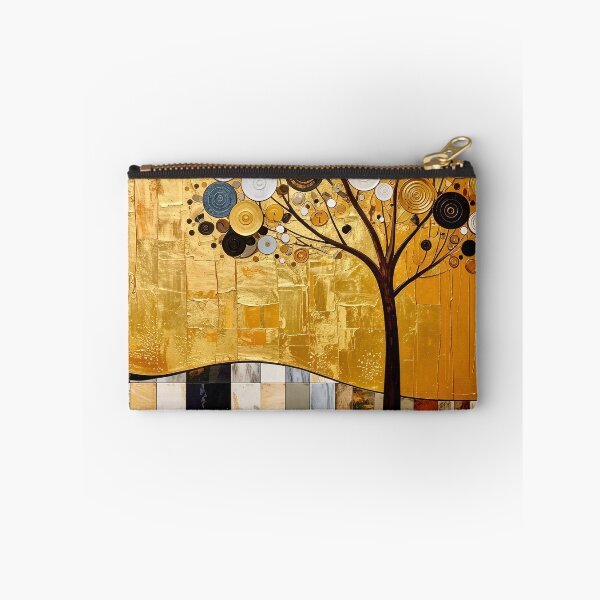Item preview, Golden Tree of Life in Gustav Klimt Style designed and sold by Vicky Brago-Mitchell®.