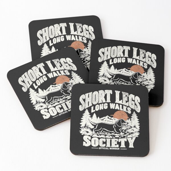 Item preview, Short Legs Long Walks Society Dachshund designed and sold by Bossy Dogs Co..