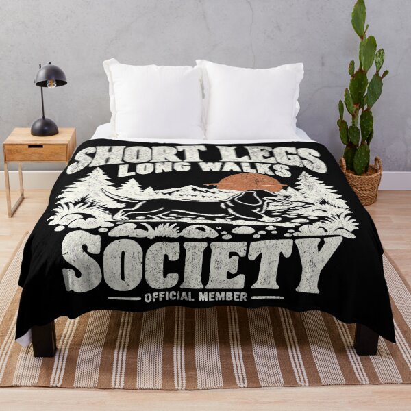 Item preview, Short Legs Long Walks Society Dachshund designed and sold by Bossy Dogs Co..