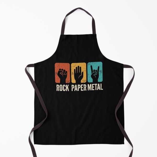 Item preview, Rock Paper Metal Retro Hand Signs Graphic designed and sold by SofenArt.