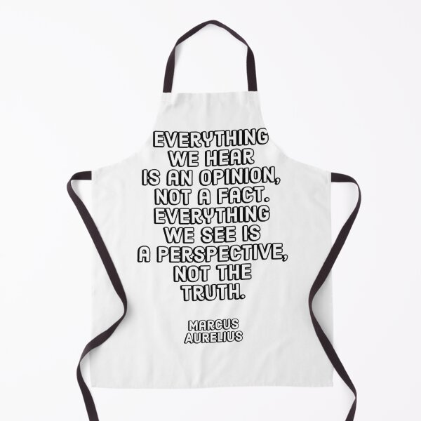 Item preview, Marcus Aurelius — 'Everything we hear is an opinion, not a fact. Everything we see is a perspective, not the truth.' designed and sold by Inspirationmotivation.