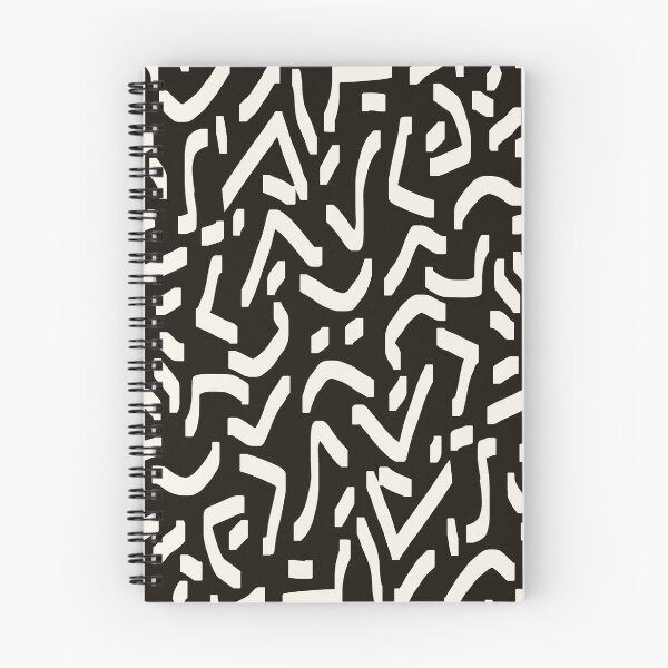 Item preview, Black white abstract pattern designed and sold by Navitaloves.