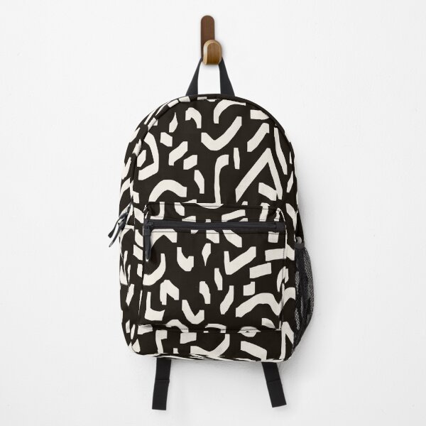 Item preview, Black white abstract pattern designed and sold by Navitaloves.