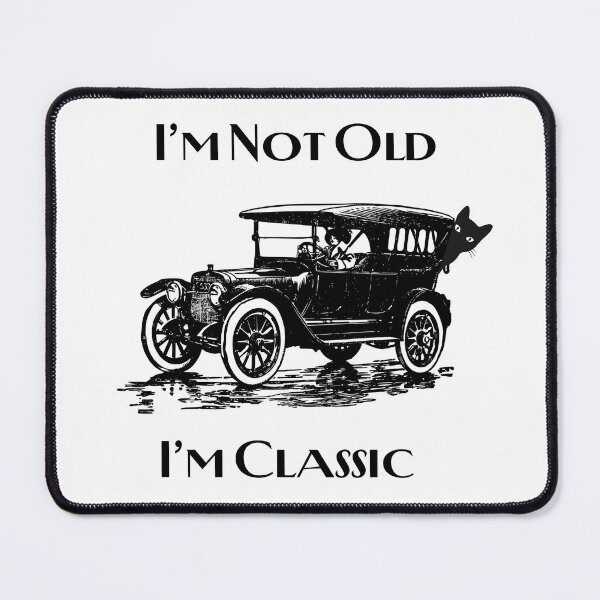Item preview, I’m Not Old, I’m Gold – Funny Vintage Cat Lover Design designed and sold by falconaro.
