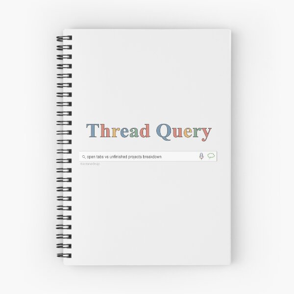 Item preview, Thread Query Open Tabs - Funny Craft Search Bar designed and sold by JustAsmahDesign.