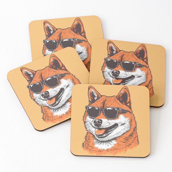 Item preview, Shiba Inu in Sunglasses designed and sold by Structure-Blue.
