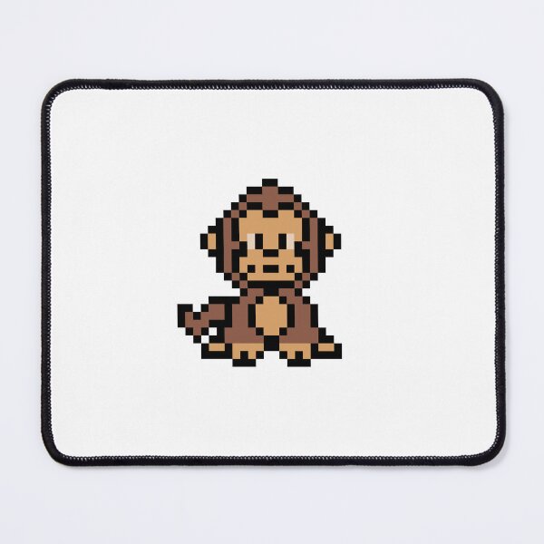 Item preview, Retro 8-Bit Pixel Art Monkey designed and sold by wagnerps.