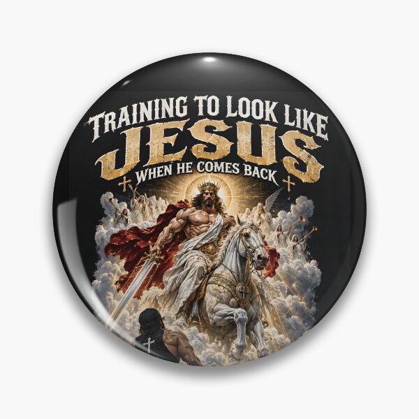 Item preview, Training to Look Like Jesus When He Comes Back – Christian Gym Warrior designed and sold by Offline Behavior.
