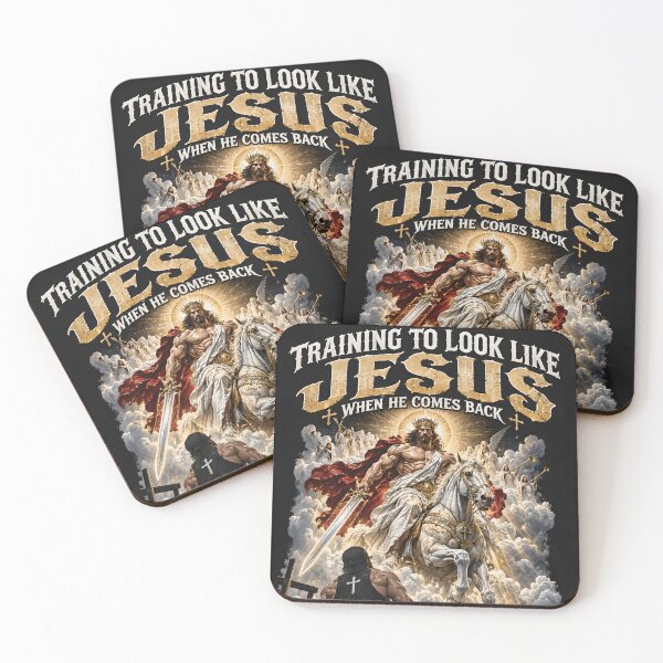 Item preview, Training to Look Like Jesus When He Comes Back – Christian Gym Warrior designed and sold by Offline Behavior.