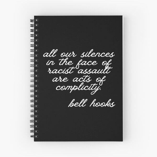 Item preview, Bell Hooks Quote on Racism designed and sold by AnimaliaStar.