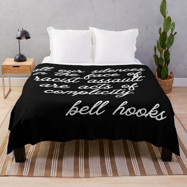 Item preview, Bell Hooks Quote on Racism designed and sold by AnimaliaStar.