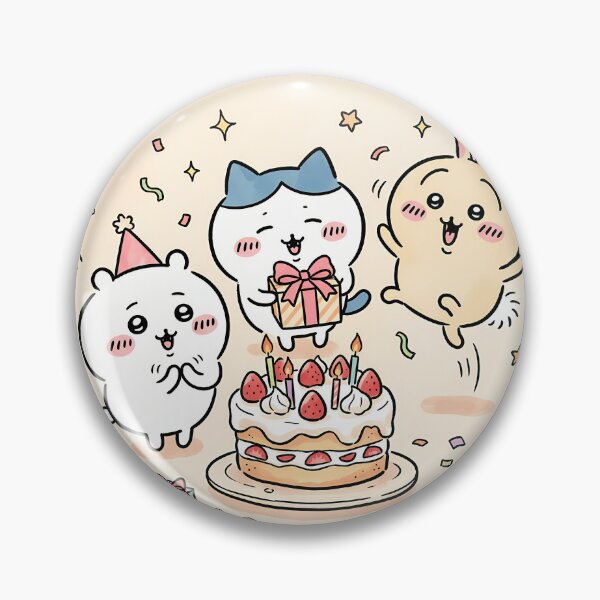 Item preview, Chiikawa Birthday Art designed and sold by DeviantMerch.