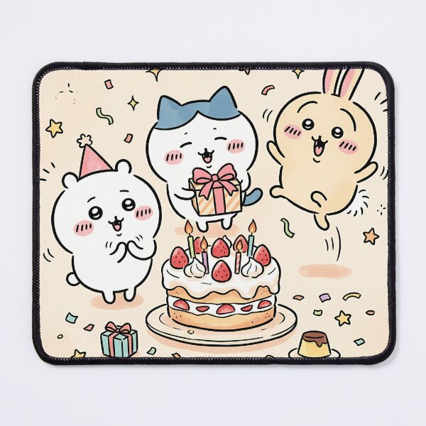 Item preview, Chiikawa Birthday Art designed and sold by DeviantMerch.