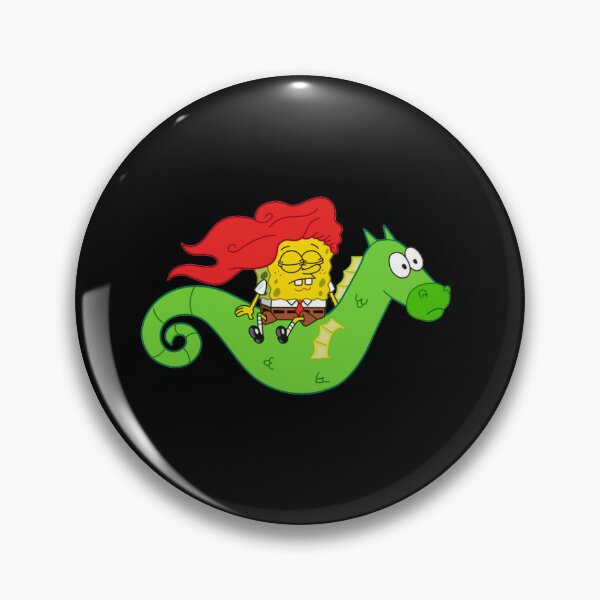 Item preview, SpongeBob on Seahorse  designed and sold by greers884.