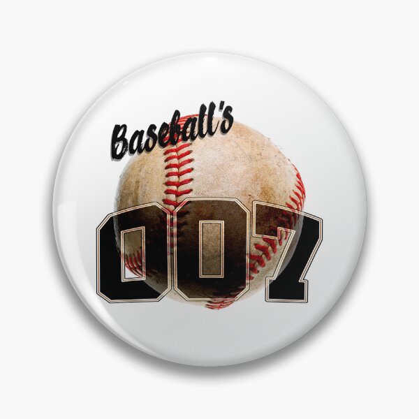 Item preview, Baseball's 007 is on the field designed and sold by TJDraws.