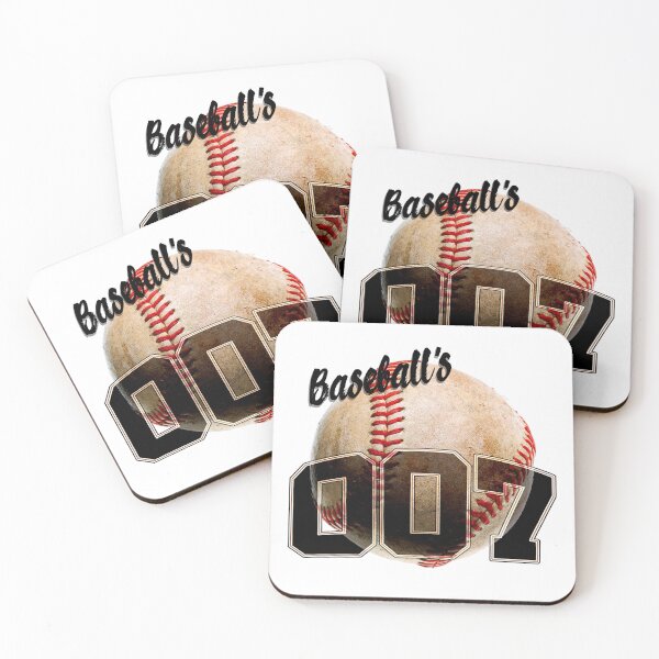 Item preview, Baseball's 007 is on the field designed and sold by TJDraws.
