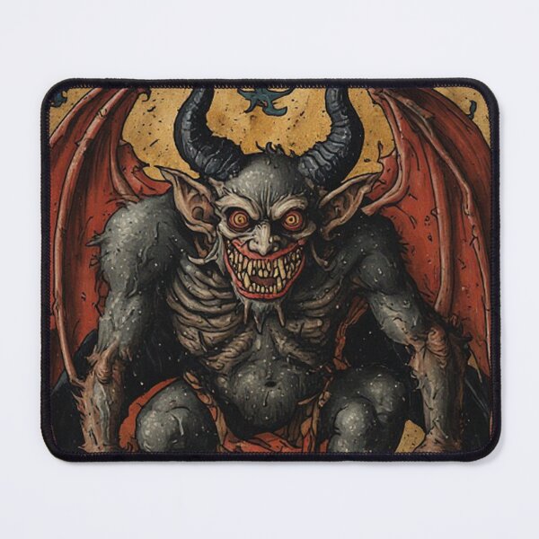 Item preview, Medieval Dark Goth Demon Art designed and sold by TheDarkWardrobe.