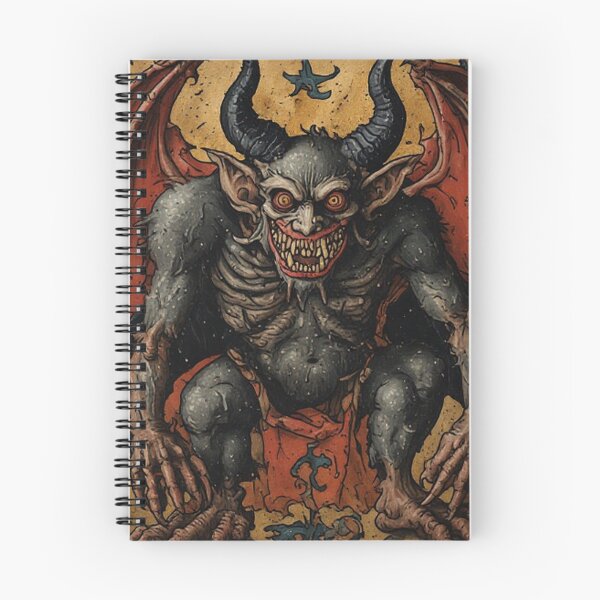 Item preview, Medieval Dark Goth Demon Art designed and sold by TheDarkWardrobe.