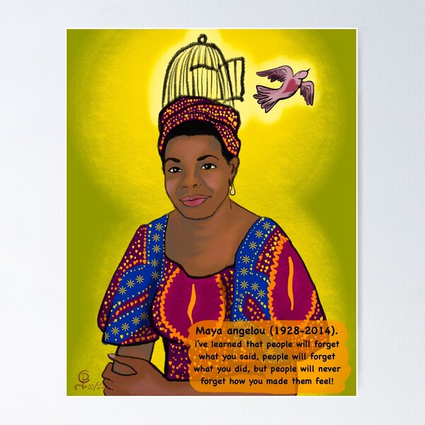 Artikelvorschau, Maya Angelou Gedichte entworfen und verkauft von Dragon2fly.