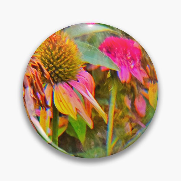 Item preview, Orange and Pink Coneflower Kaleidoscope Lens Shot designed and sold by KaleidoscopeMeg.