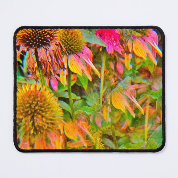 Item preview, Orange and Pink Coneflower Kaleidoscope Lens Shot designed and sold by KaleidoscopeMeg.