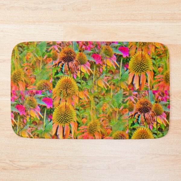 Item preview, Orange and Pink Coneflower Kaleidoscope Lens Shot designed and sold by KaleidoscopeMeg.